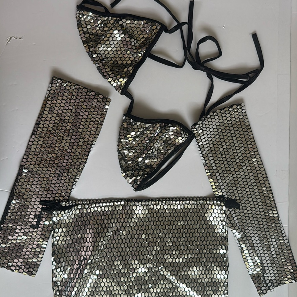 Disco ball bikini set!